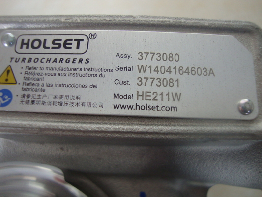ISF2.8 Diesel Engine Spare Parts HE211W Standard Concrete Mixer Truck Turbocharger Assy 3773081 3773080